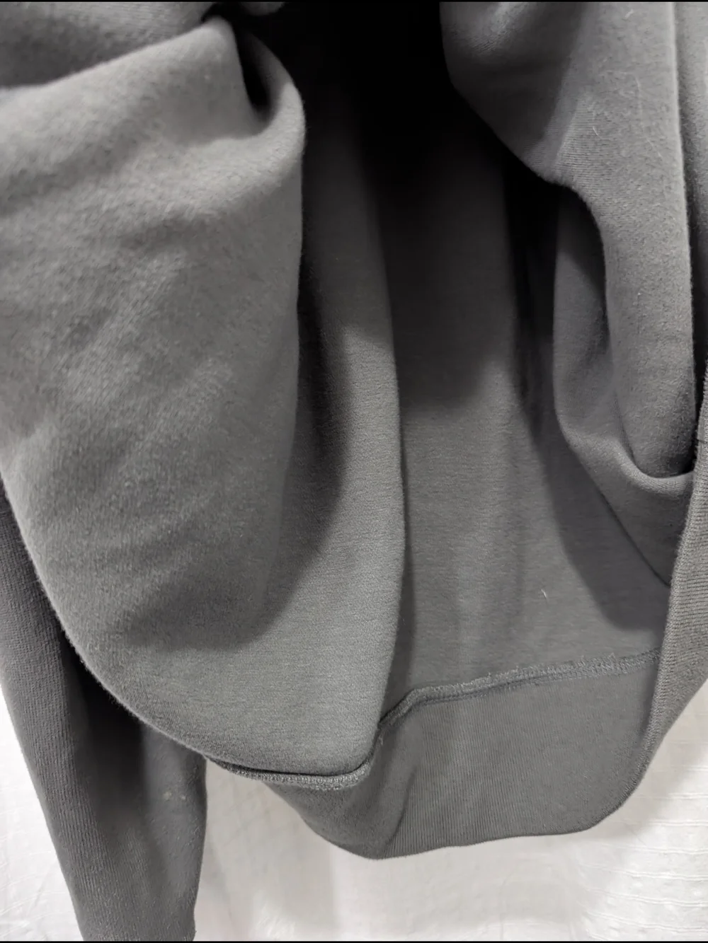 Banana Republic Men's Charcoal Gray Quarter-Zip Pullover